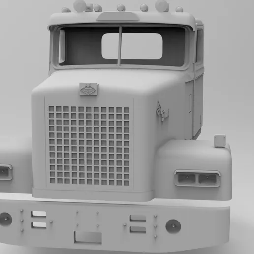 1/25 resin printed Diamond Reo Giant with forward axle by Alfa Centauri