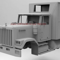 1/25 resin printed 1980 GMC General with Bandit sleeper by Alfa Centauri