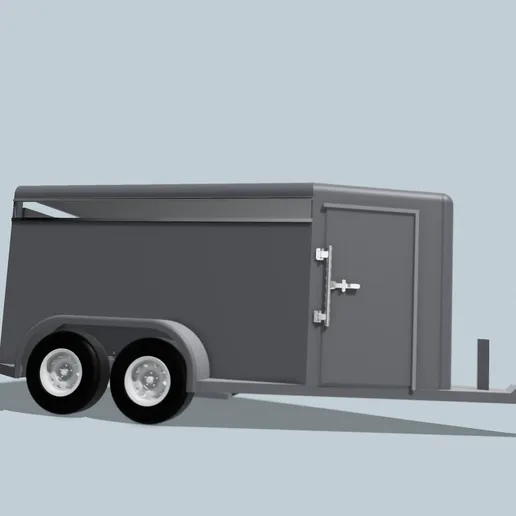 1/25th 3d printed stock trailer by WMARYKA ( no wheels/tires included)