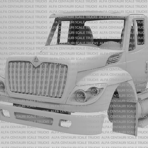 1/25th resin 3d printed Workstar passenger side fuel tanks by Alfa Centauri