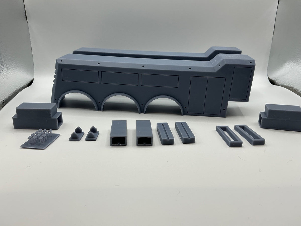 1/25th scale resin 3d printed wrecker body by Mads3Denmark