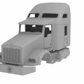 1/25th 3d printed Kenworth T800 sleeper kit by Alpha Centauri see details