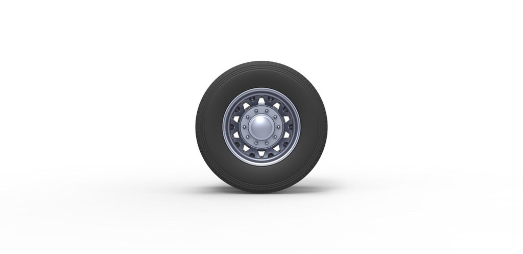 1/25 resin 3d printed custom wheel an tire set by 3D TECH DESIGN
