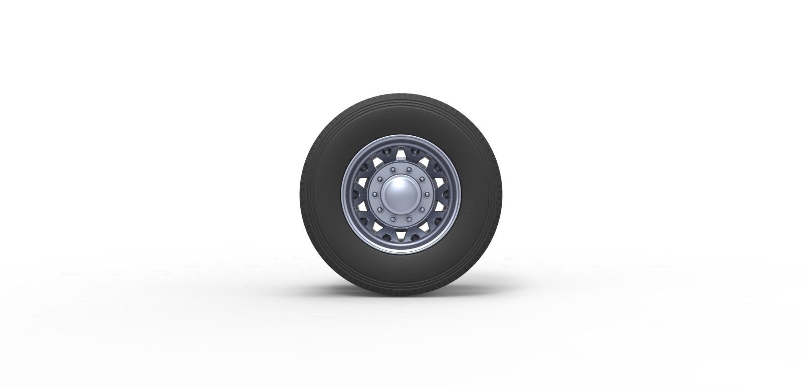 1/25 resin 3d printed custom wheel an tire set by 3D TECH DESIGN