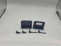 1/25 Scale Speed Garage narrow headache rack w/chain box Officially Licensed
