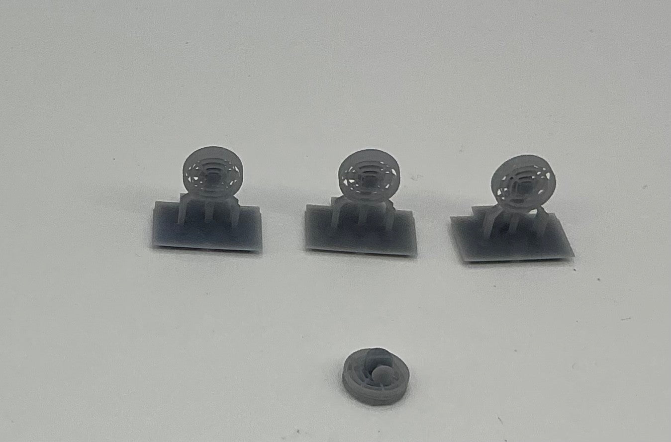 1/25th scale dash fans set of 4 by Fiala