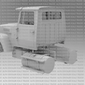 1/25 resin 3d printed FORD LTL 9000 1970 day cab by Alfa Centauri