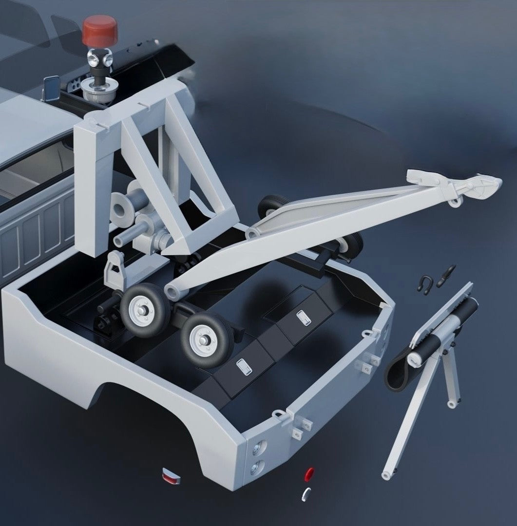 1/25 3d printed generic style wrecker body only by Andrey Bezrodny