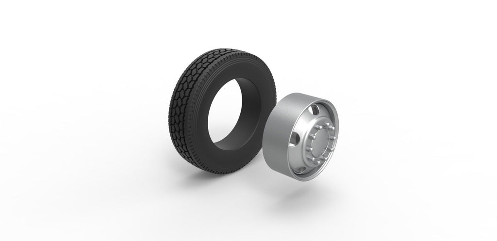 1/25 resin 3d printed tire set by 3D TECH DESIGN. TIRES ONLY