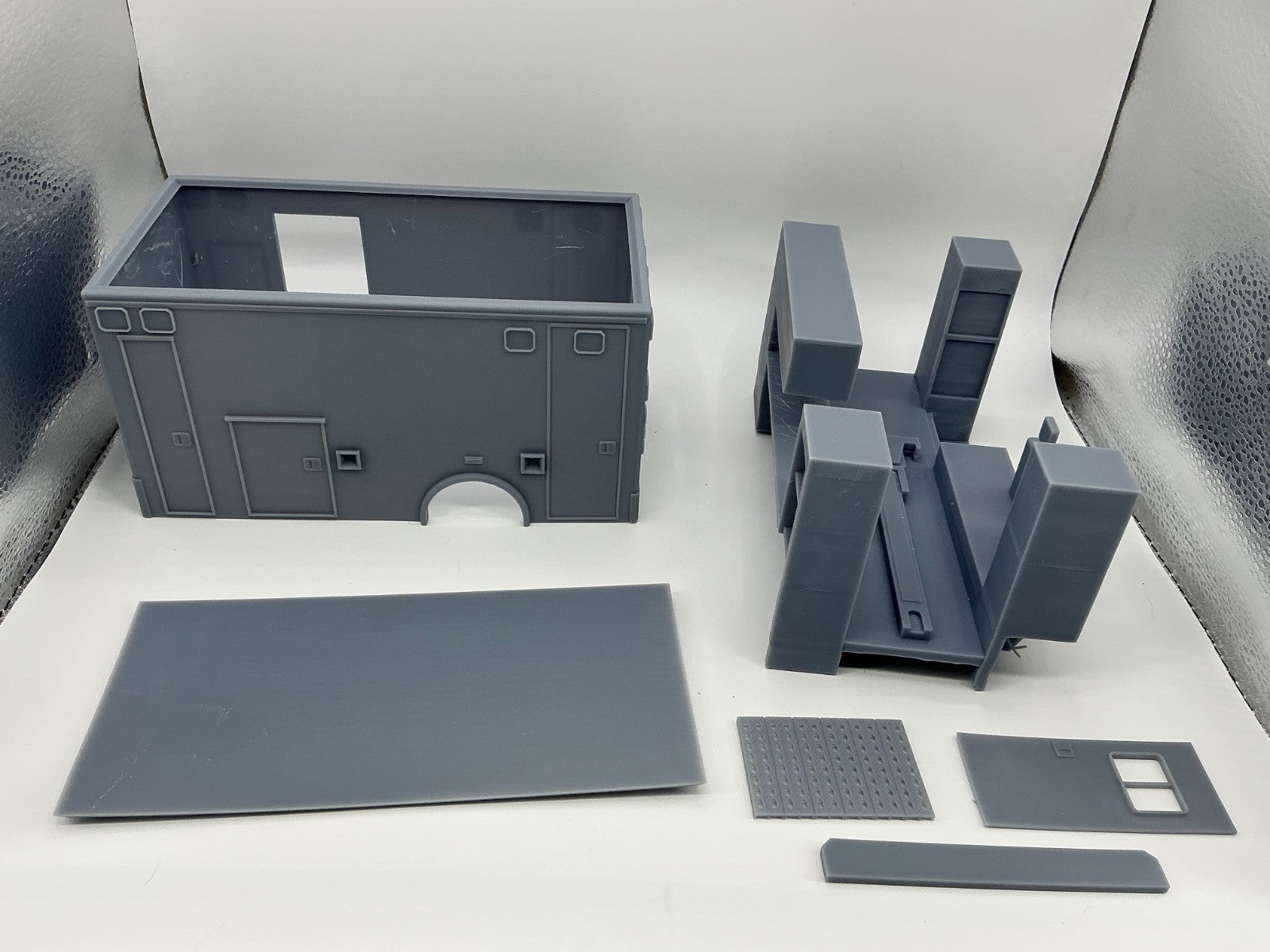 1/25th scale 3d printed MSV-II 170 Ambulance body w/interior by Nahuel customs