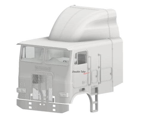 1/24th resin 3d 84-88 Freightliner 104”cab by KJ