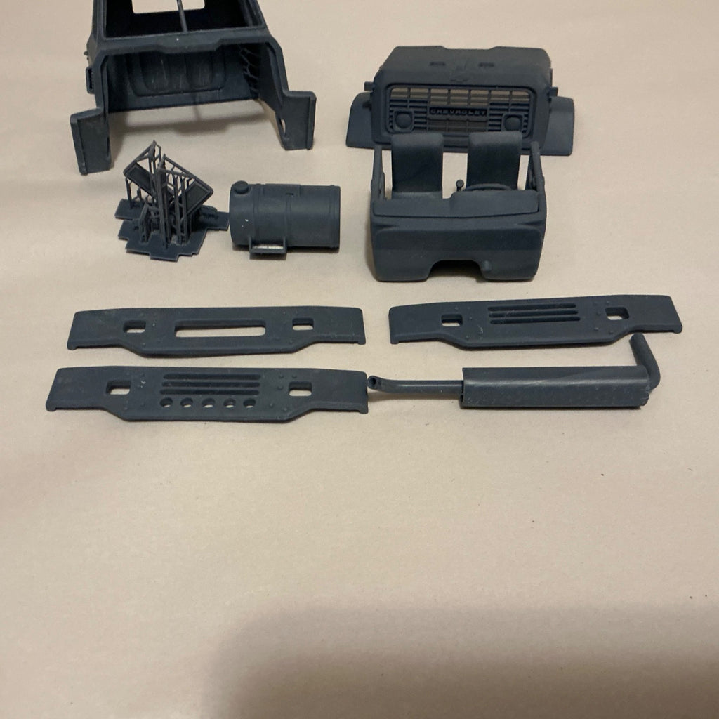 1/25th scale 3d printed resin CHEV C90 CAB READ DISCRIPTION