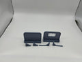 Scale Speed Garage wide headache racks with chain box
