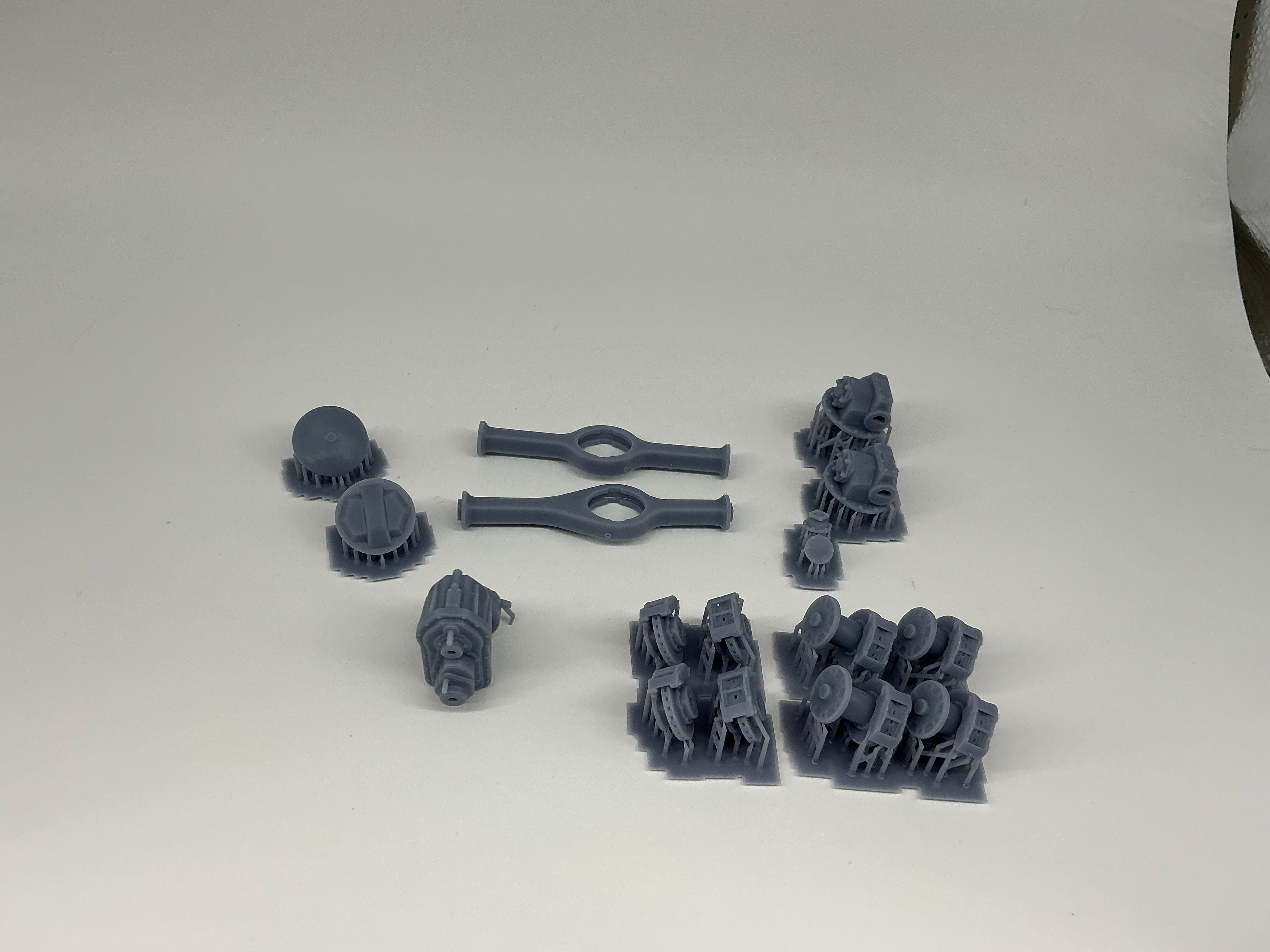 Scale Speed Garage Rockwell drive axles, hubs w/ brakes