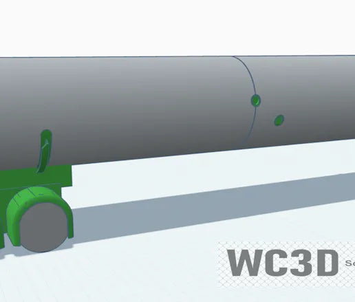 Mississippi propane tank by WC3D